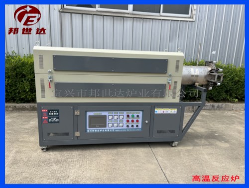 超溫報警保護(hù) 高溫煅燒電爐 臥式對開式管式爐 高溫反應(yīng)爐