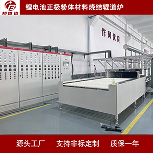電熱式輥道爐 珠光粉燒結爐 鋰電正極材料輥道窯