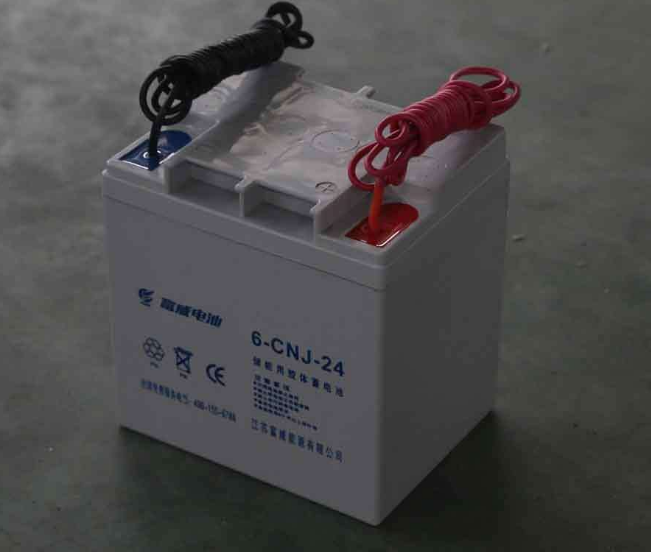 路燈蓄電池擺放