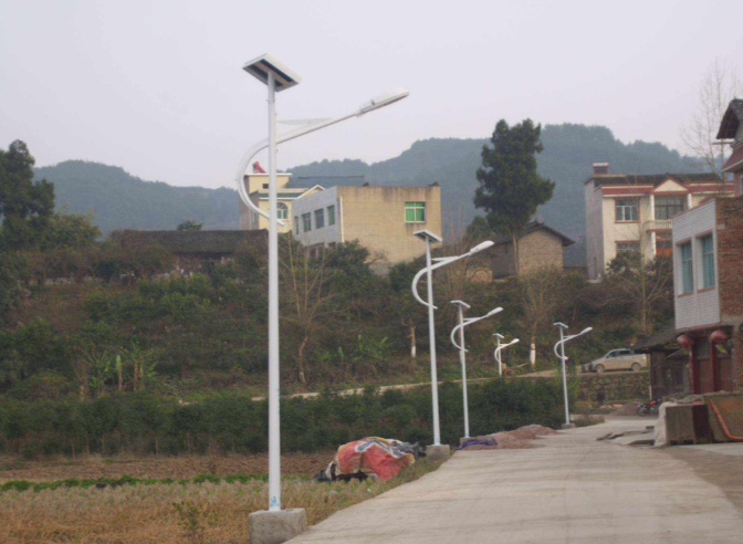 農村太陽能路燈