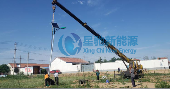 農村太陽能路燈