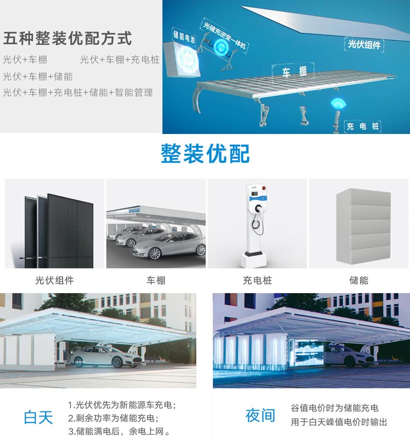 光伏車棚造價