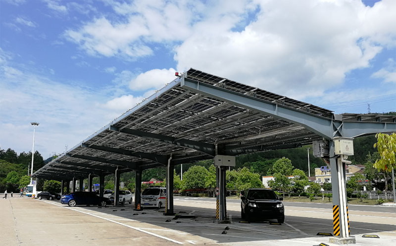 太陽(yáng)能車棚