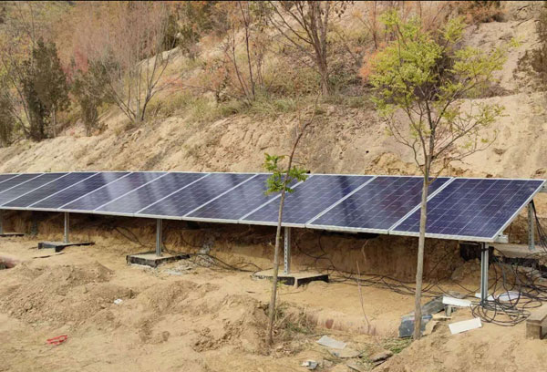 離網光伏發電系統原理圖