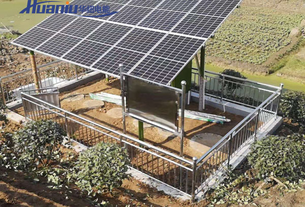 農村污水處理光伏儲能系統